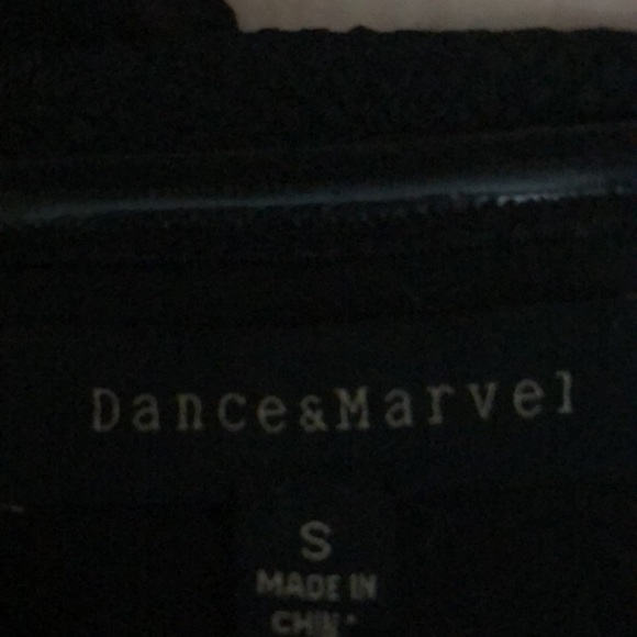 Flowy Black Chiffon Romper - Size S - Picture 6 of 6